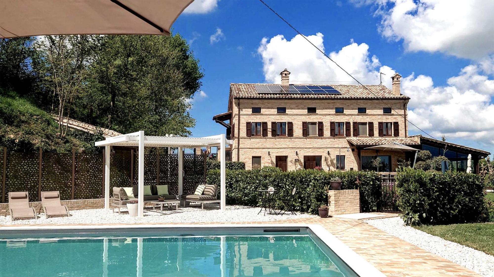 Bed And Breakfast La Vecchia Scuola Montefano Exterior foto